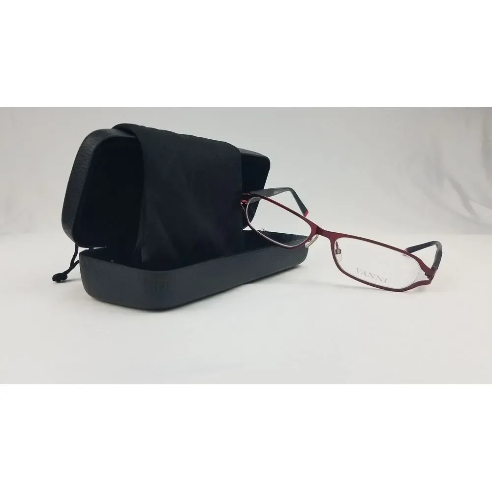 Vanni Occhiali Eyewear VK4502 Size: 48-15-135 Color red/blk‎ Rx frame